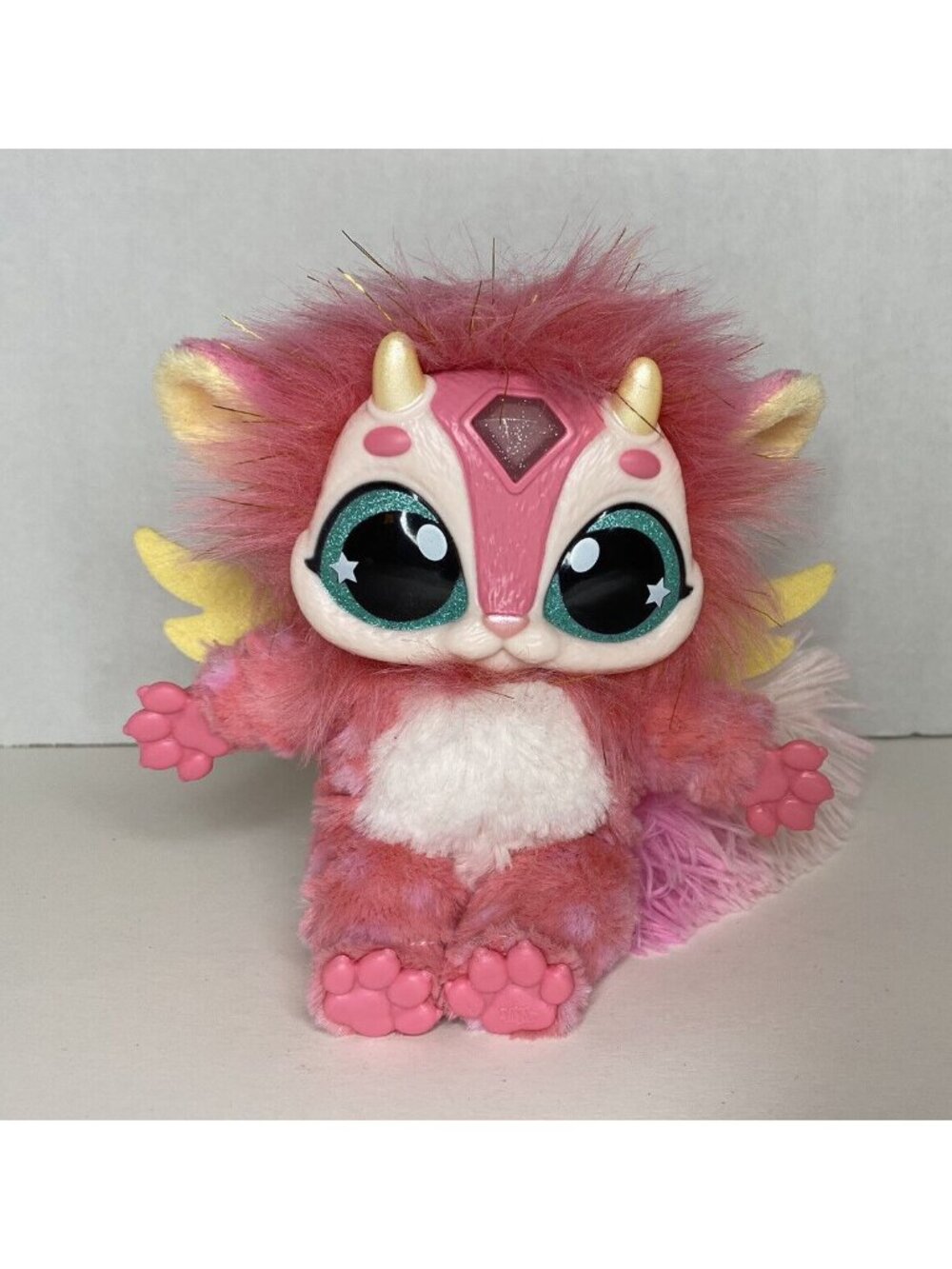 Magic Mixies Magical Misting Sparkle Interactive 5" Plush Toy Pink Works Lights